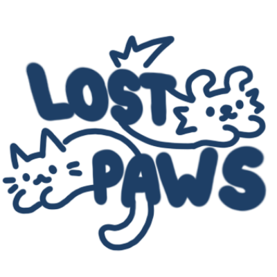 Lost Paws Logo